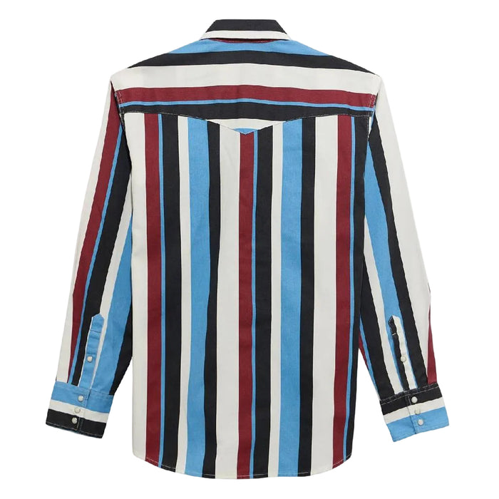 Wrangler Boy's Vintage Brushpopper Pearl Snap Shirt