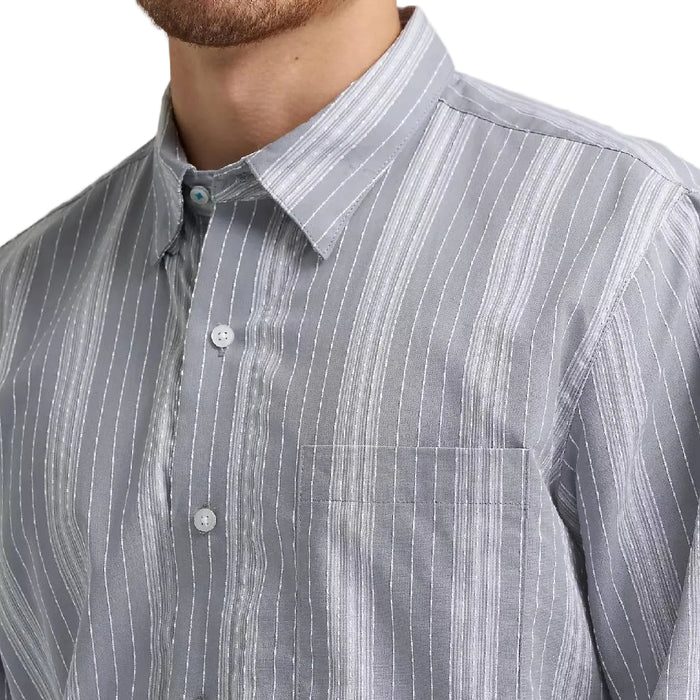 Wrangler Men's Cody Johnson Stripe Button Down Shirt