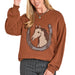 Rock & Roll Denim Women's Horse/Horseshoe Sweater WOMEN - Clothing - Sweaters & Cardigans Panhandle