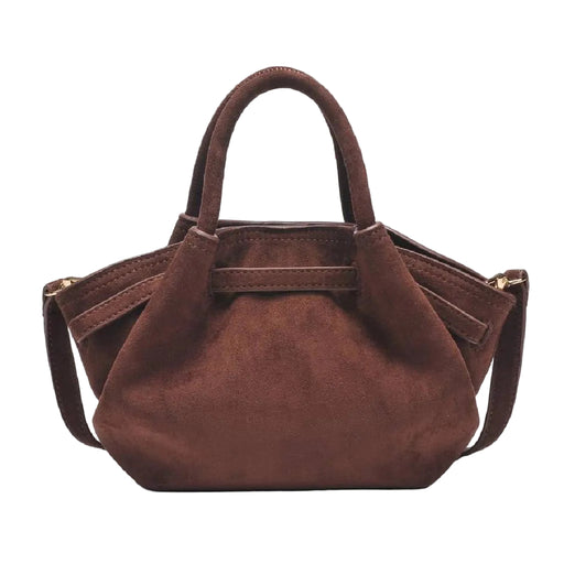 Selena Chocolate Faux Suede Crossbody Bag WOMEN - Accessories - Handbags - Crossbody bags Urban Expressions