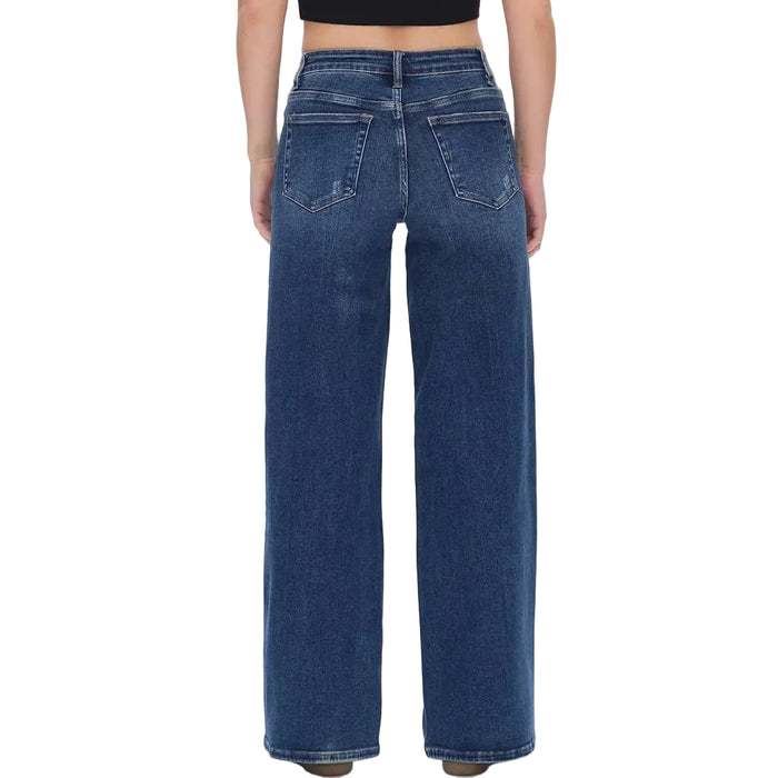 Bayeas Mid Rise Wide Leg Jean WOMEN - Clothing - Jeans Bayeas