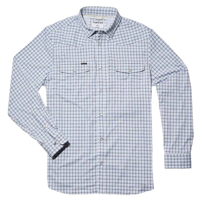 Poncho Men's Blackfin Slim Western Shirt MEN - Clothing - Shirts - Long Sleeve Poncho Outdoors