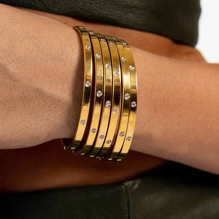 Elsie Stackable Gold Bracelet