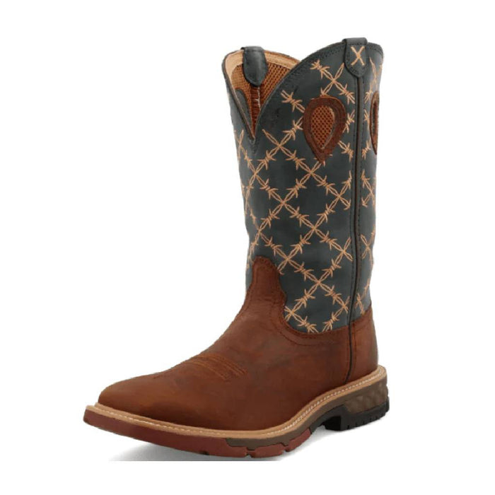 Twisted X Men's 12" Barbed Wire Western Work Boot