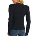 Black Scallop Edge Knit Top WOMEN - Clothing - Tops - Long Sleeved Jodifl