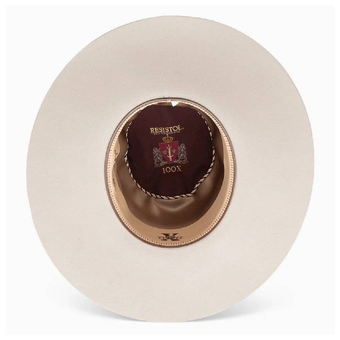 Resistol 100X Open Crown Felt Hat - Buckskin