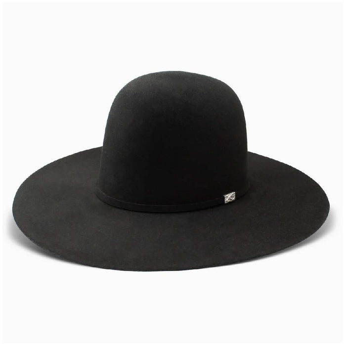 Resistol 100X Open Crown Felt Hat - Black HATS - FELT HATS Resistol