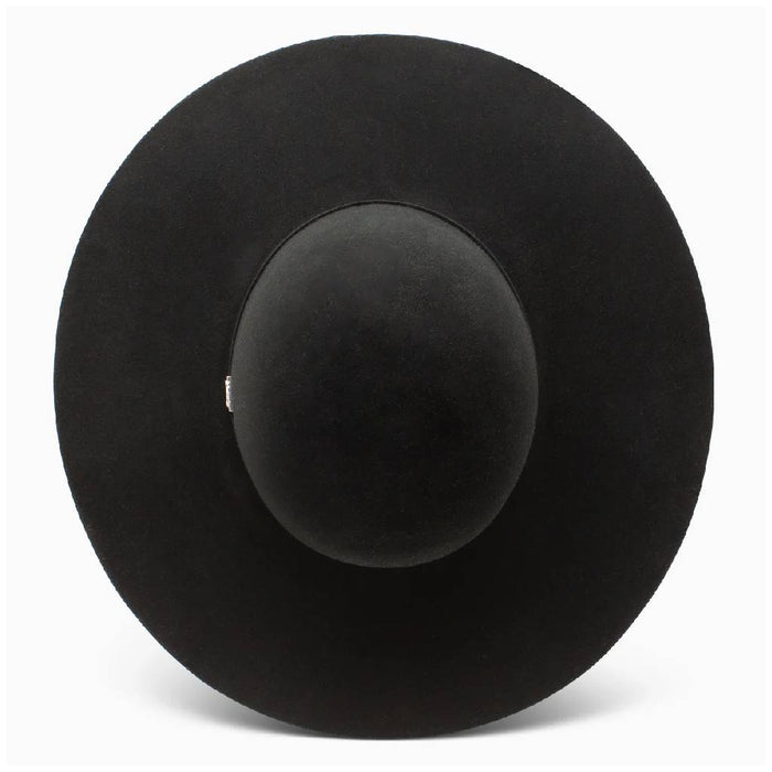 Resistol 100X Open Crown Felt Hat - Black HATS - FELT HATS Resistol