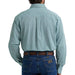 Wrangler Men's George Strait Geo Teal Button Down Shirt MEN - Clothing - Shirts - Long Sleeve Wrangler