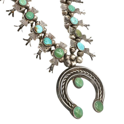 Vintage Box Bow Squash Blossom Necklace WOMEN - Accessories - Jewelry - Necklaces MISC
