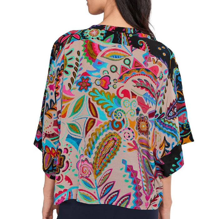 Johnny Was Silvana Flow Shrug Top