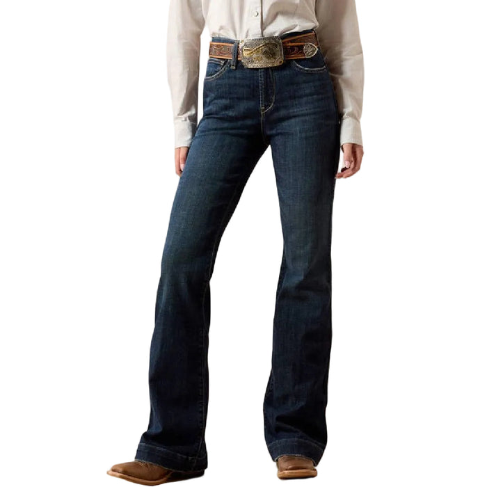 Ariat Women's High Rise Vivienne Slim Trouser Jean