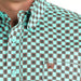 Cinch Men's Turquoise Geo Print Button Down Shirt MEN - Clothing - Shirts - Long Sleeve Cinch
