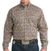 Cinch Men's Floral Charcoal Button Down Shirt MEN - Clothing - Shirts - Long Sleeve Cinch