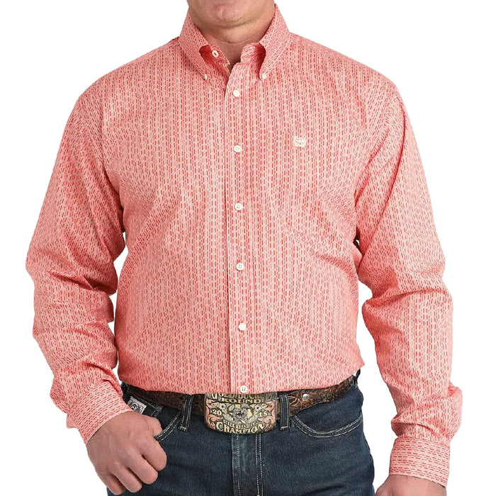 Cinch Men's Geo Print Button Down Shirt MEN - Clothing - Shirts - Long Sleeve Cinch