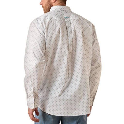 Ariat Men's Jayson White Southwestern Geo Print Button Down Shirt MEN - Clothing - Shirts - Long Sleeve Ariat Clothing