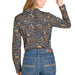 Rock & Roll Denim Women's Western Print Pearl Snap Shirt WOMEN - Clothing - Tops - Long Sleeved Panhandle