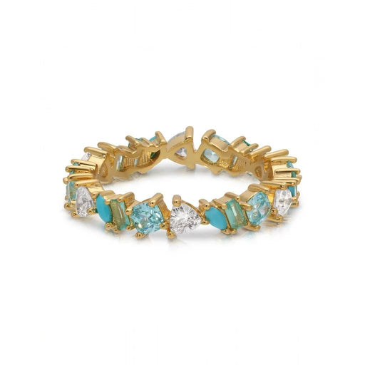 Teal Opal Vienna Mini Ring WOMEN - Accessories - Jewelry - Rings Native Gem