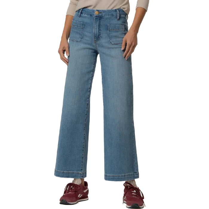 Kut Meg High Rise Wide Leg Patch Pocket Jean WOMEN - Clothing - Jeans Kut from the Kloth