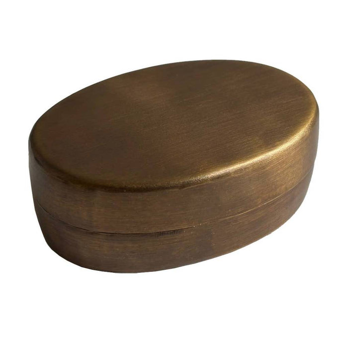 Antiqued Brass Standing Horse Pill Box HOME & GIFTS - Home Decor - Decorative Accents Madison Bay Co.