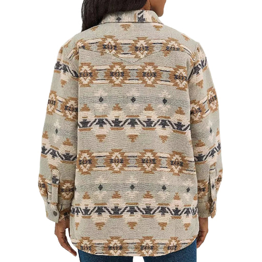 Wrangler Women's Quilt Lined Jacquard Aztec Print Shacket WOMEN - Clothing - Outerwear - Jackets Wrangler