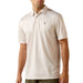 Ariat Men's All Over Moonbeam Steer Print Polo Shirt MEN - Clothing - Shirts - Short Sleeve Ariat Clothing