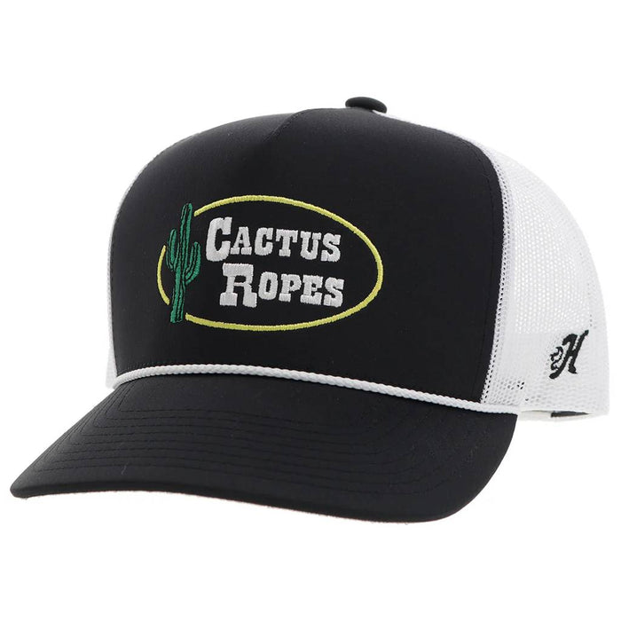 Hooey Youth Cactus Ropes Black Trucker Cap