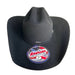 American 4 1/4" 7X Creased Black Felt Hat HATS - FELT HATS American Hat Co.