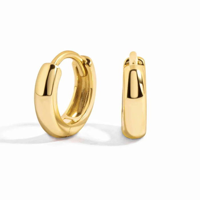 Minimalist Gold Huggie Hoops WOMEN - Accessories - Jewelry - Earrings Sami Jewels