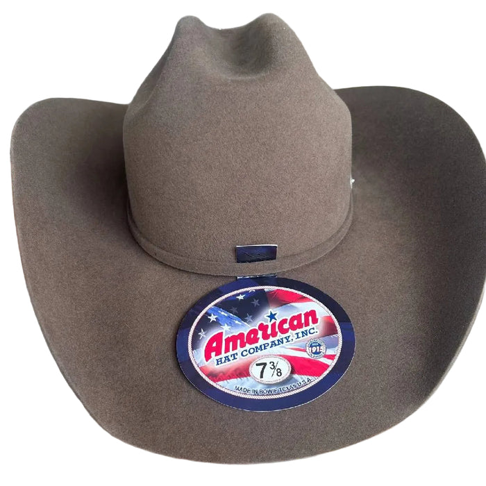 American 4 1/4" 7X Creased Felt Hat HATS - FELT HATS American Hat Co.