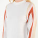 Cream Colorblocked Sweater WOMEN - Clothing - Sweaters & Cardigans THML Clothing