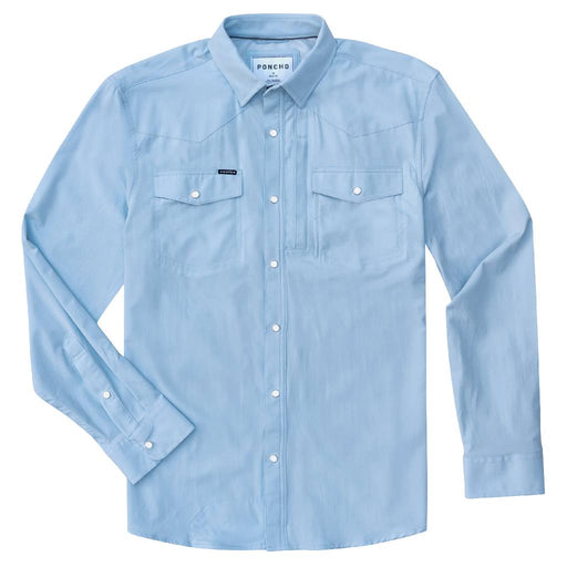 Poncho The San Gabriel Western Shirt - Slim Fit MEN - Clothing - Shirts - Long Sleeve Poncho Outdoors