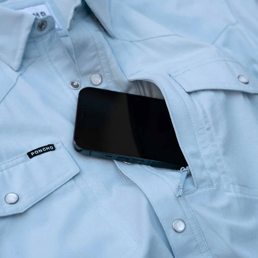 Poncho The San Gabriel Western Shirt - Slim Fit MEN - Clothing - Shirts - Long Sleeve Poncho Outdoors