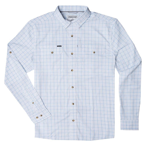 Poncho The Andros Town Original Shirt - Slim Fit MEN - Clothing - Shirts - Long Sleeve Poncho Outdoors