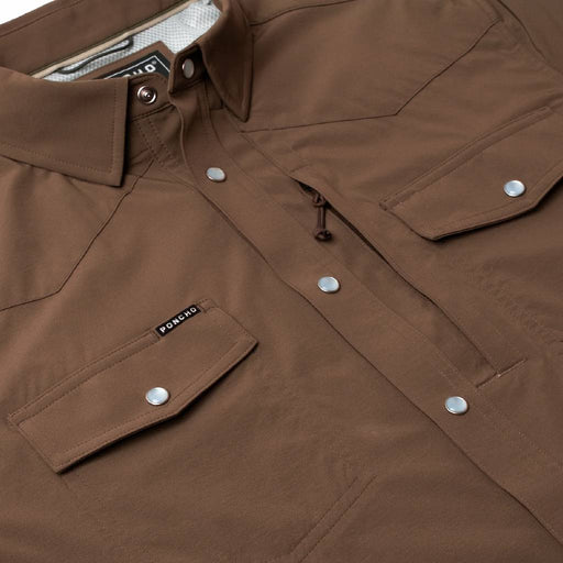 Poncho The Tuff Thread Lewis Western Shirt MEN - Clothing - Shirts - Long Sleeve Poncho Outdoors