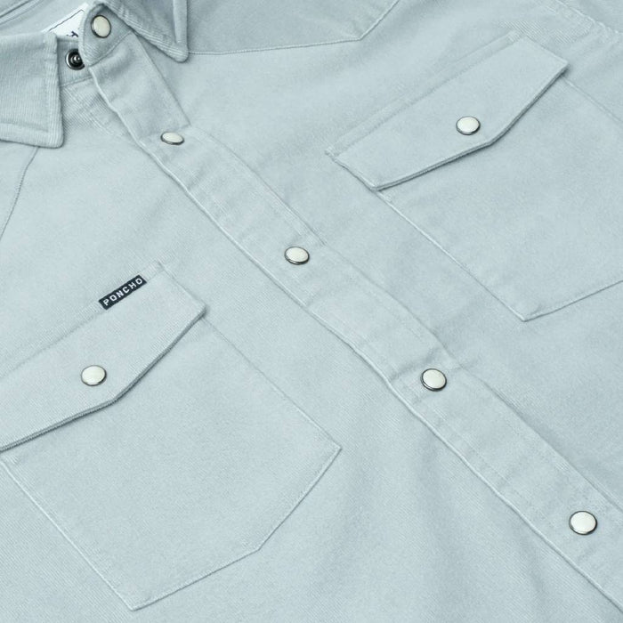 Poncho The Corduroy Bonnell Western Shirt - Slim Fit MEN - Clothing - Shirts - Long Sleeve Poncho Outdoors