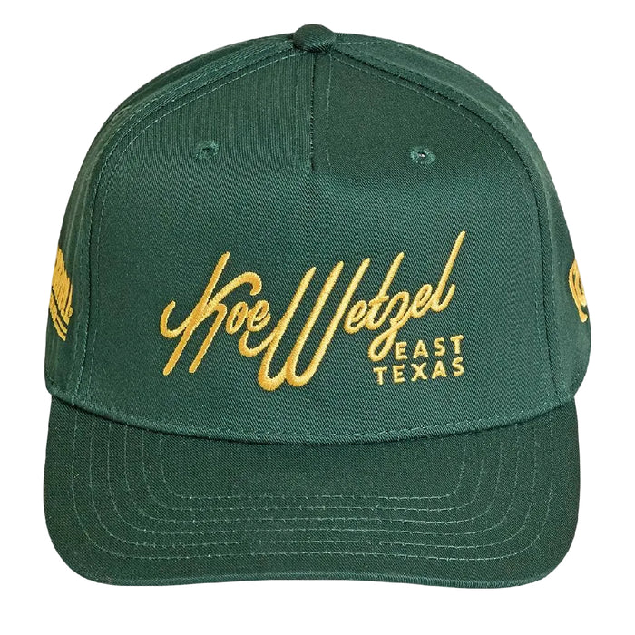 Rock & Roll Denim Koe Wetzel X RRD Cap - Hunter Green HATS - BASEBALL CAPS Panhandle