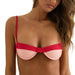 Lily Rib Watermelon Balconette Swim Top WOMEN - Clothing - Surf & Swimwear - Swimsuits Rhythm