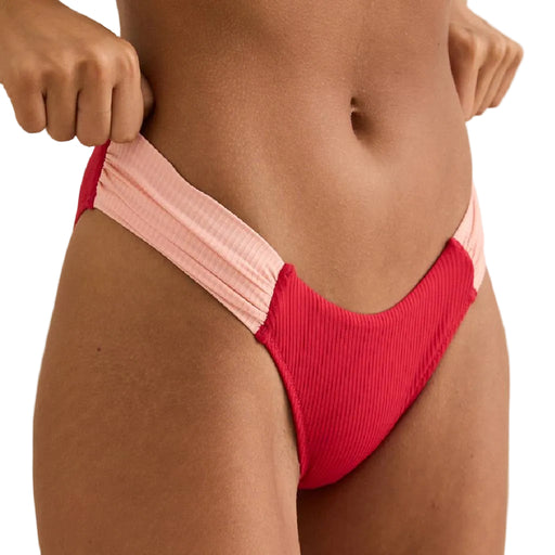 Lily Rib Watermelon Soft Side Swim Bottom WOMEN - Clothing - Surf & Swimwear - Swimsuits Rhythm