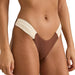Lily Rib Chocolate Soft Side Swim Bottom WOMEN - Clothing - Surf & Swimwear - Swimsuits Rhythm