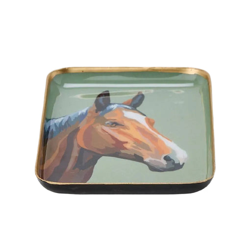 Sage Horse Country Trinket Tray HOME & GIFTS - Home Decor - Decorative Accents Two's Company