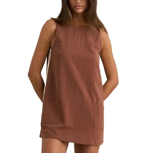 Hanalei Chocolate Mini Dress WOMEN - Clothing - Dresses Rhythm
