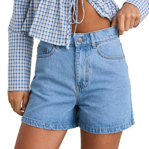 Worn Indigo Denim Short WOMEN - Clothing - Shorts Rhythm