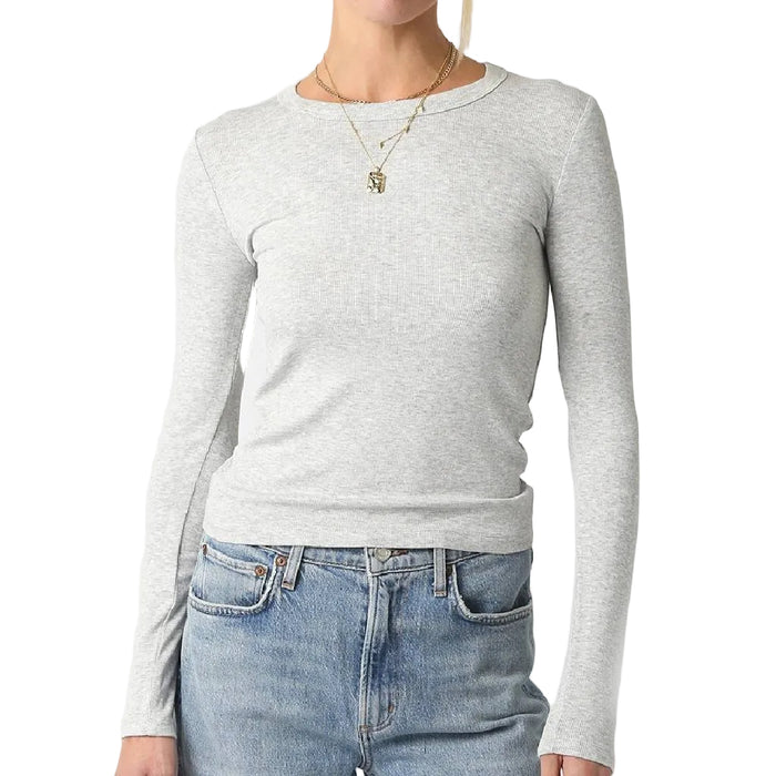 Light Heather Grey Jessie Top