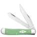 Case Mint Green Synthetic Smooth Trapper Knives W.R. Case