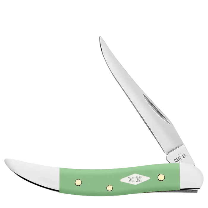 Case Mint Green Synthetic Smooth Small Toothpick Knives W.R. Case