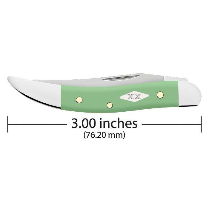 Case Mint Green Synthetic Smooth Small Toothpick Knives W.R. Case