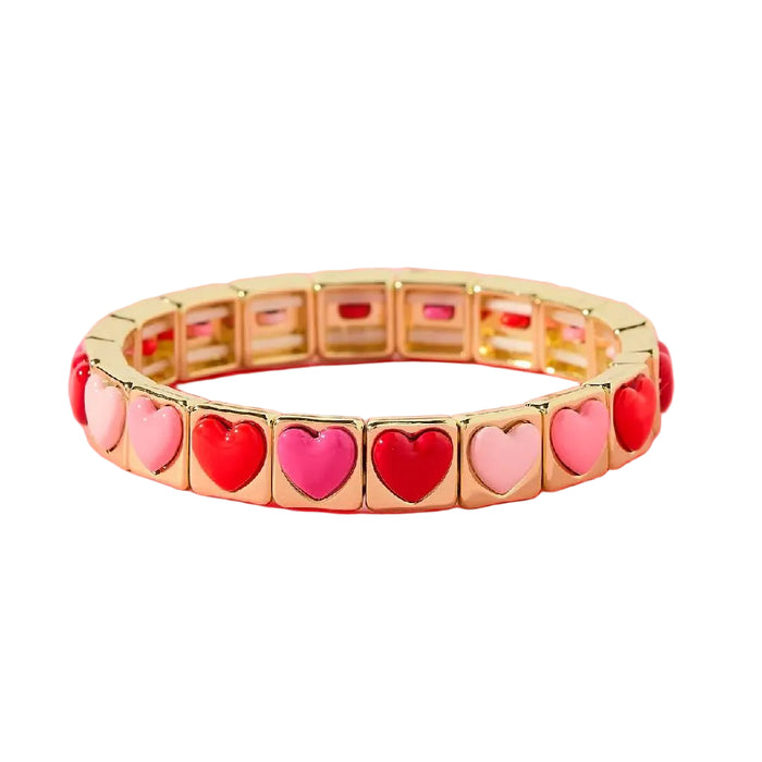 Hartley Beaded Pink/Red Bracelet WOMEN - Accessories - Jewelry - Bracelets Taylor Elliott Designs