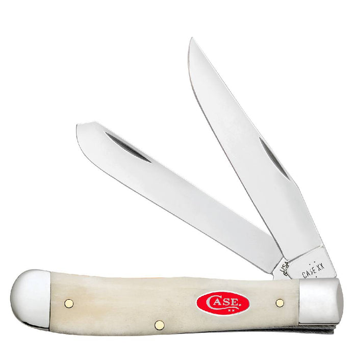 Case Natural Bone Smooth Trapper