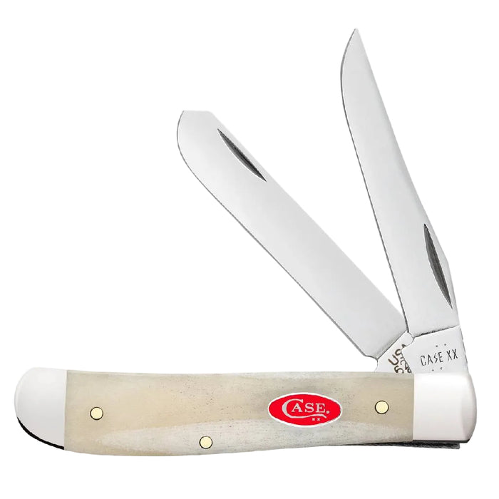 Case Natural Bone Smooth Mini Trapper